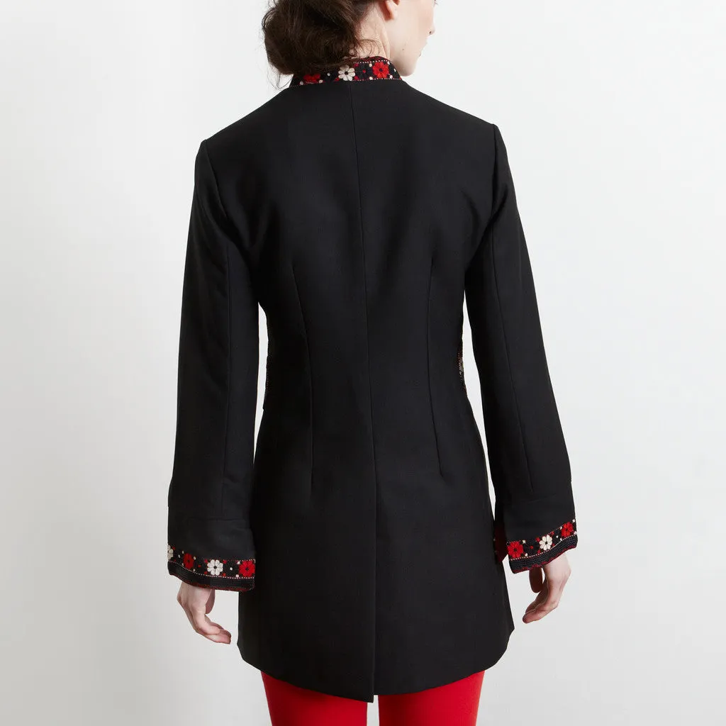 3/4 Length Black Jacket - Afghanistan