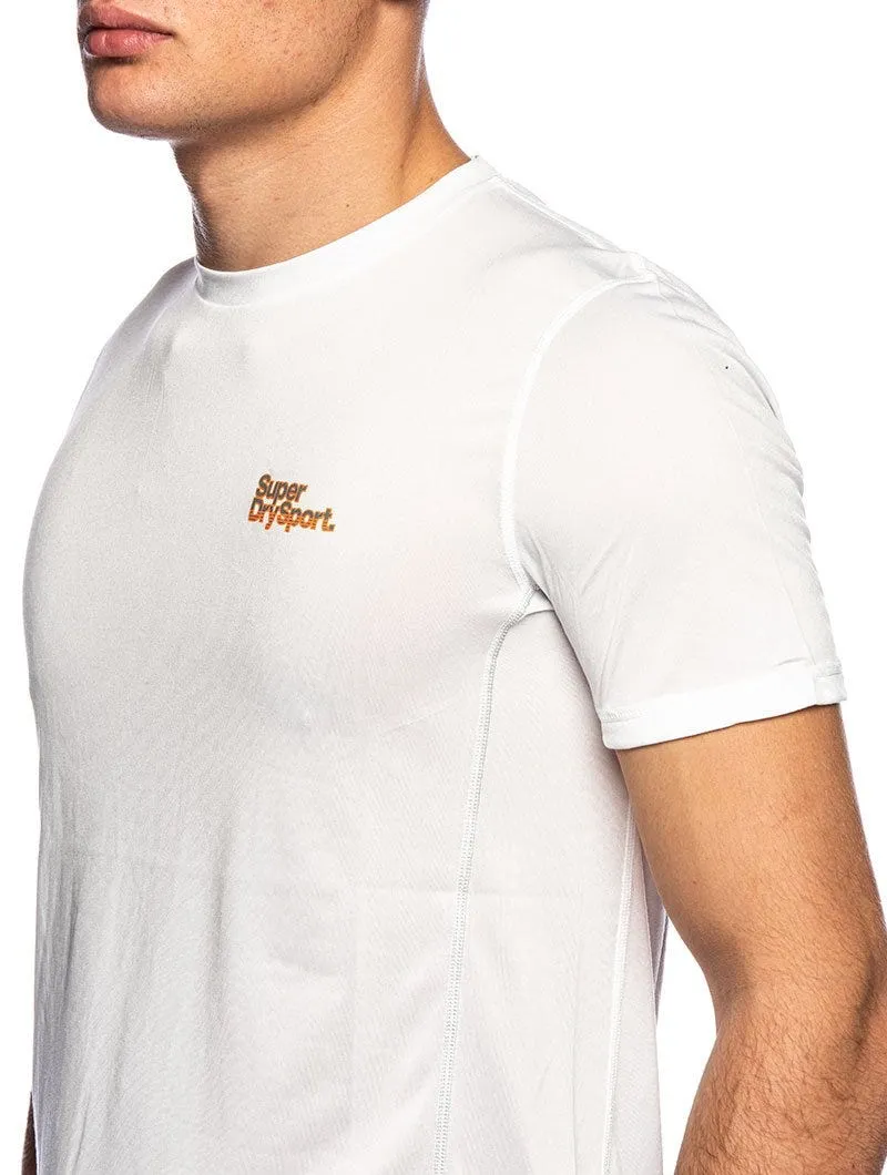 ACTIVE TRAINING S/S T-SHIRT IN WHITE