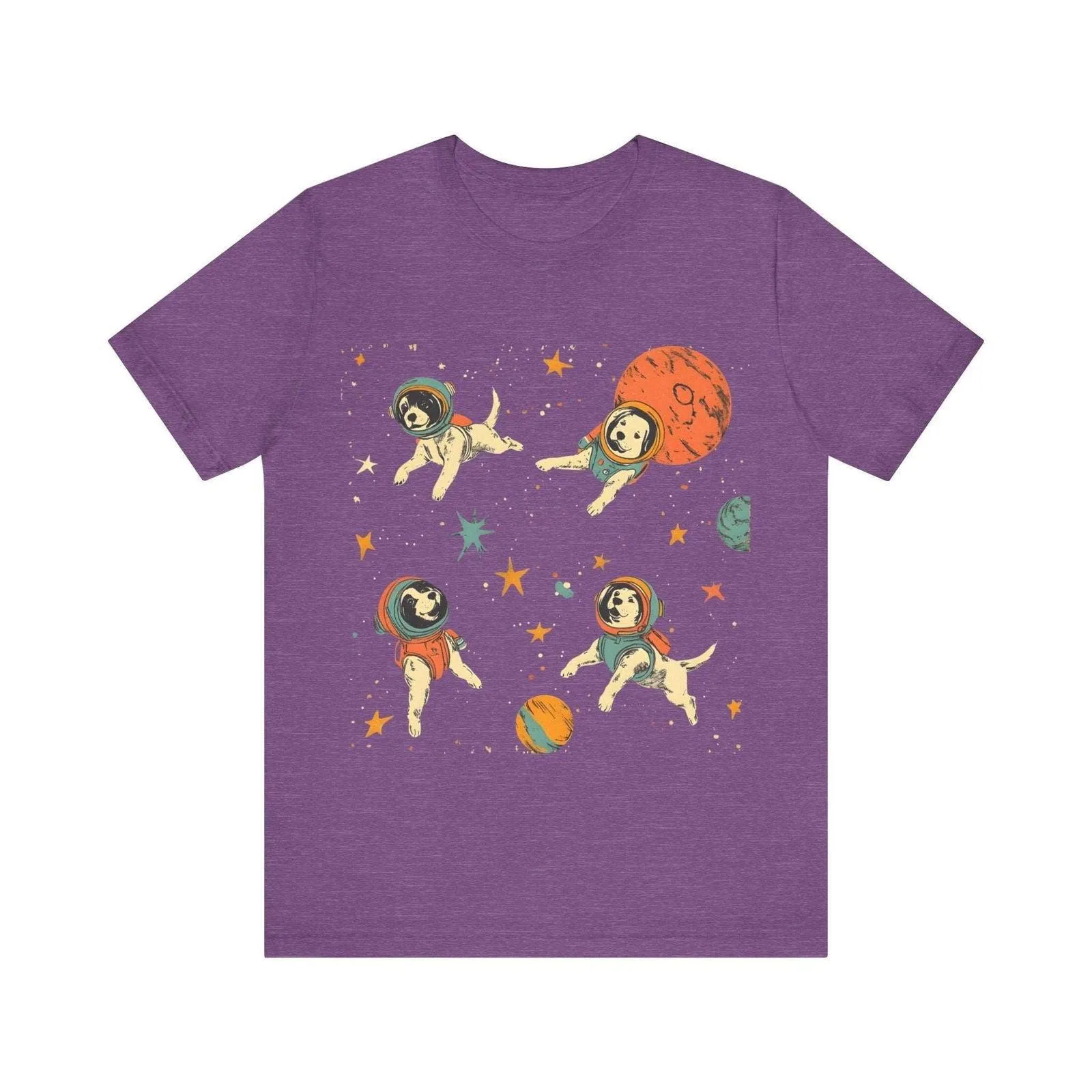 Alien Cosmic Pups Adventure T Shirt