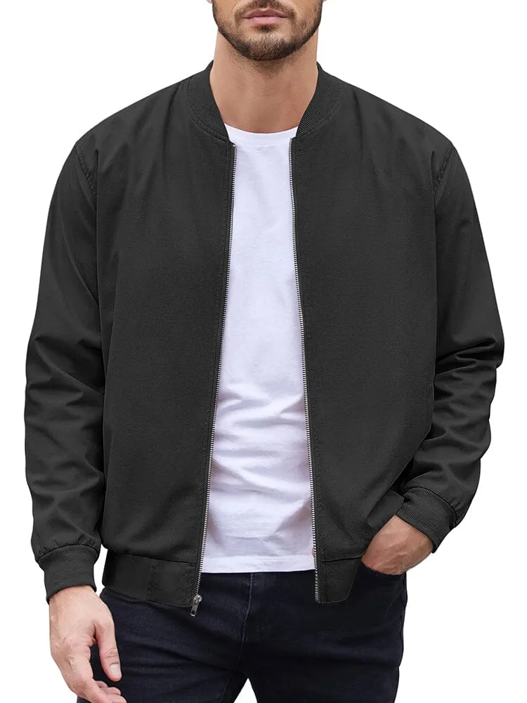 Casual Lightweight Bomber Jacket (US Only)