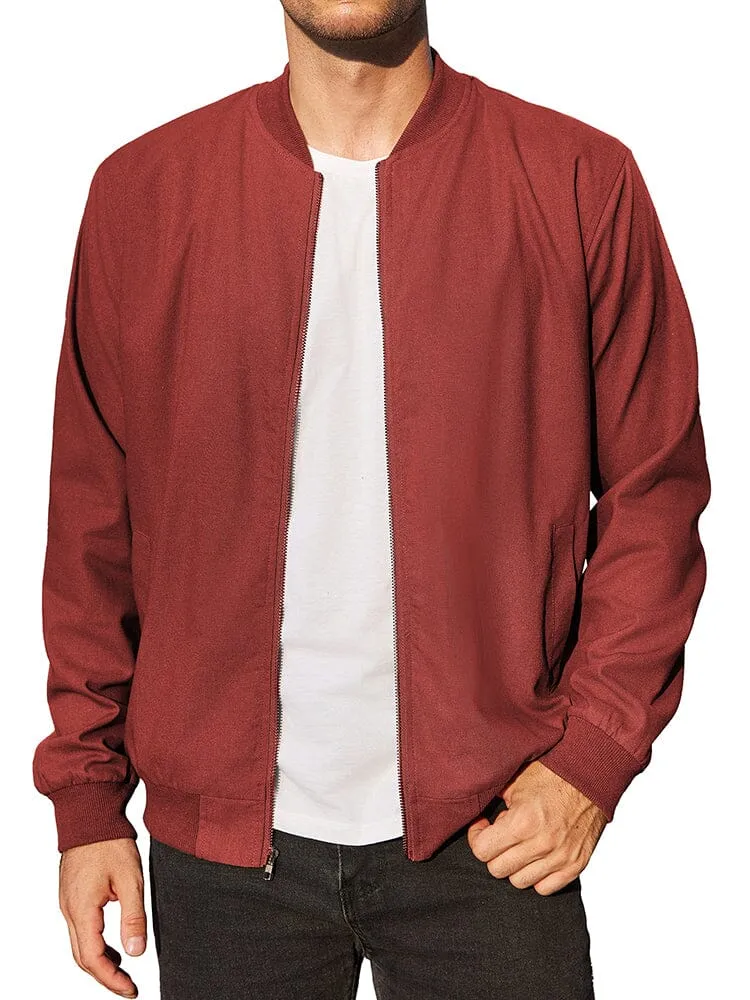 Casual Lightweight Bomber Jacket (US Only)