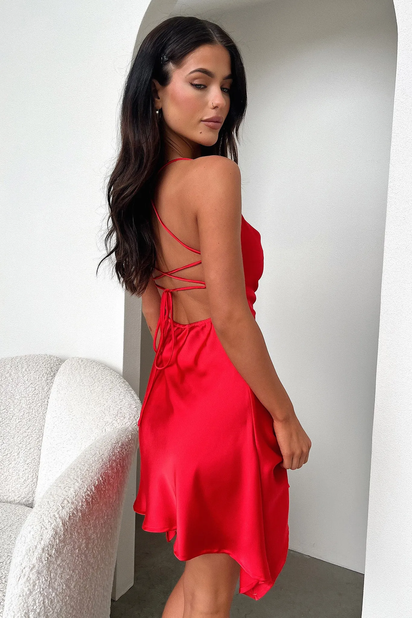 Celeste Dress - Red