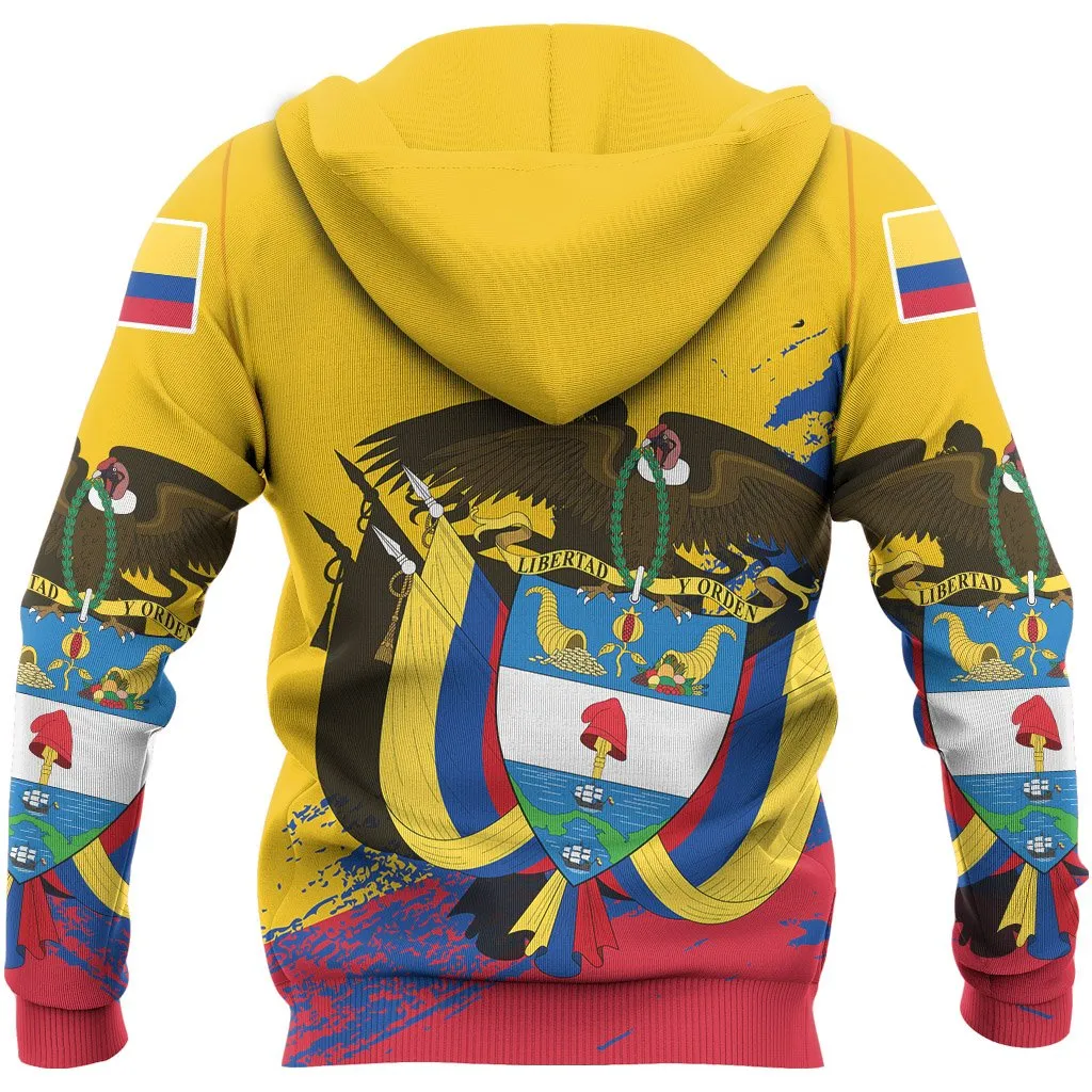 Colombia Special Zipper Hoodie A7