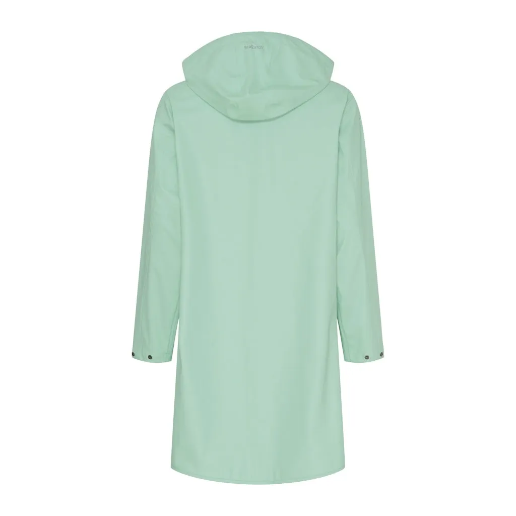 Elice Rain Coat - Mint Green