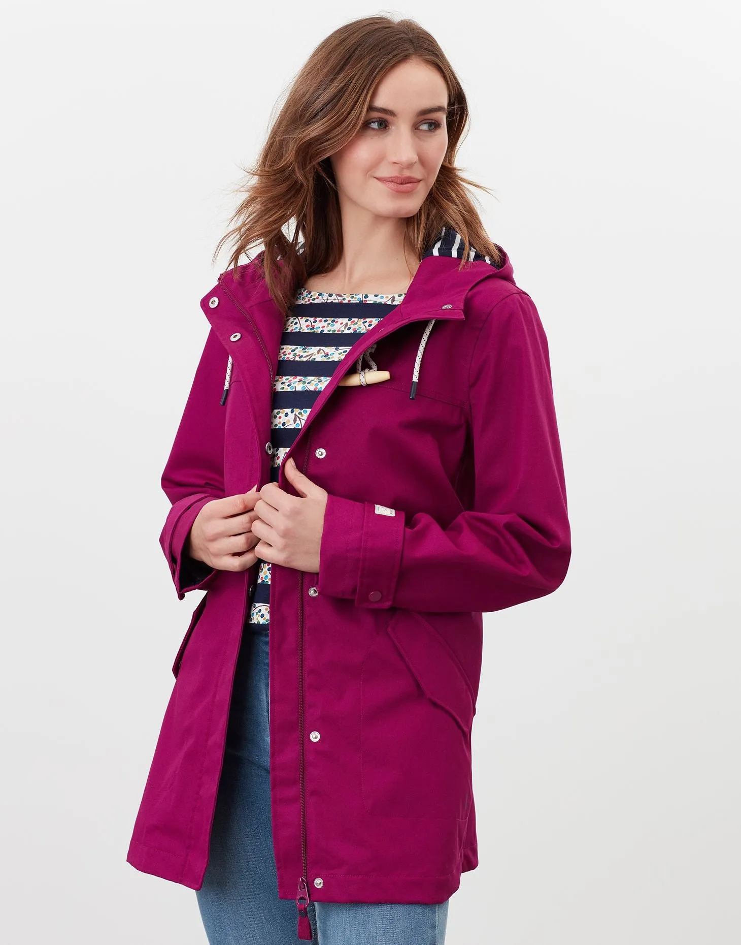 Joules Coast Mid Waterproof Coat