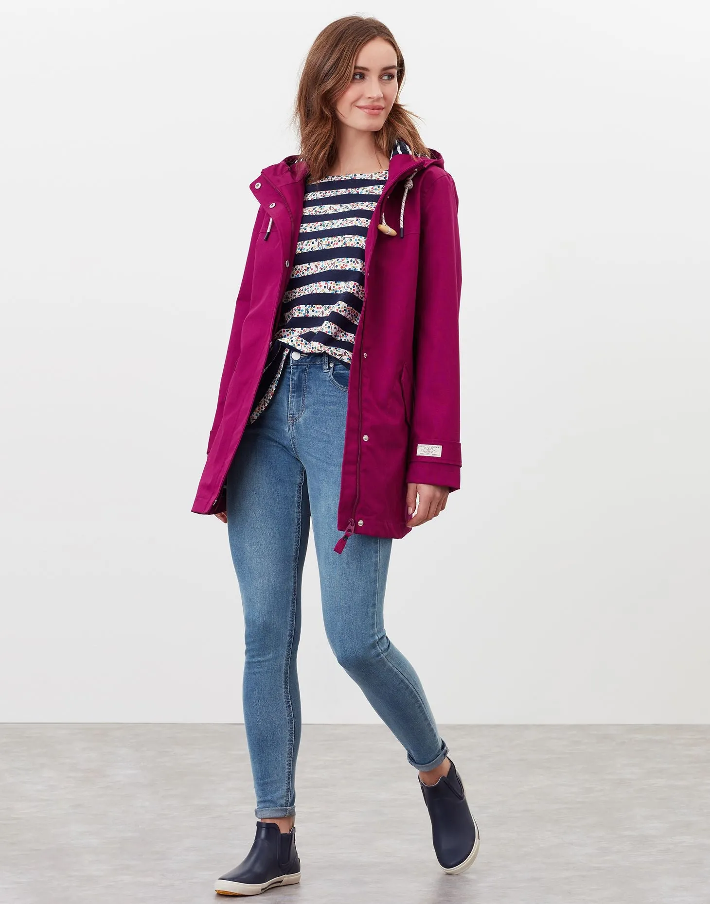 Joules Coast Mid Waterproof Coat