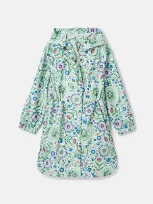 Joules Girls Rainford Waterproof Packable Raincoat