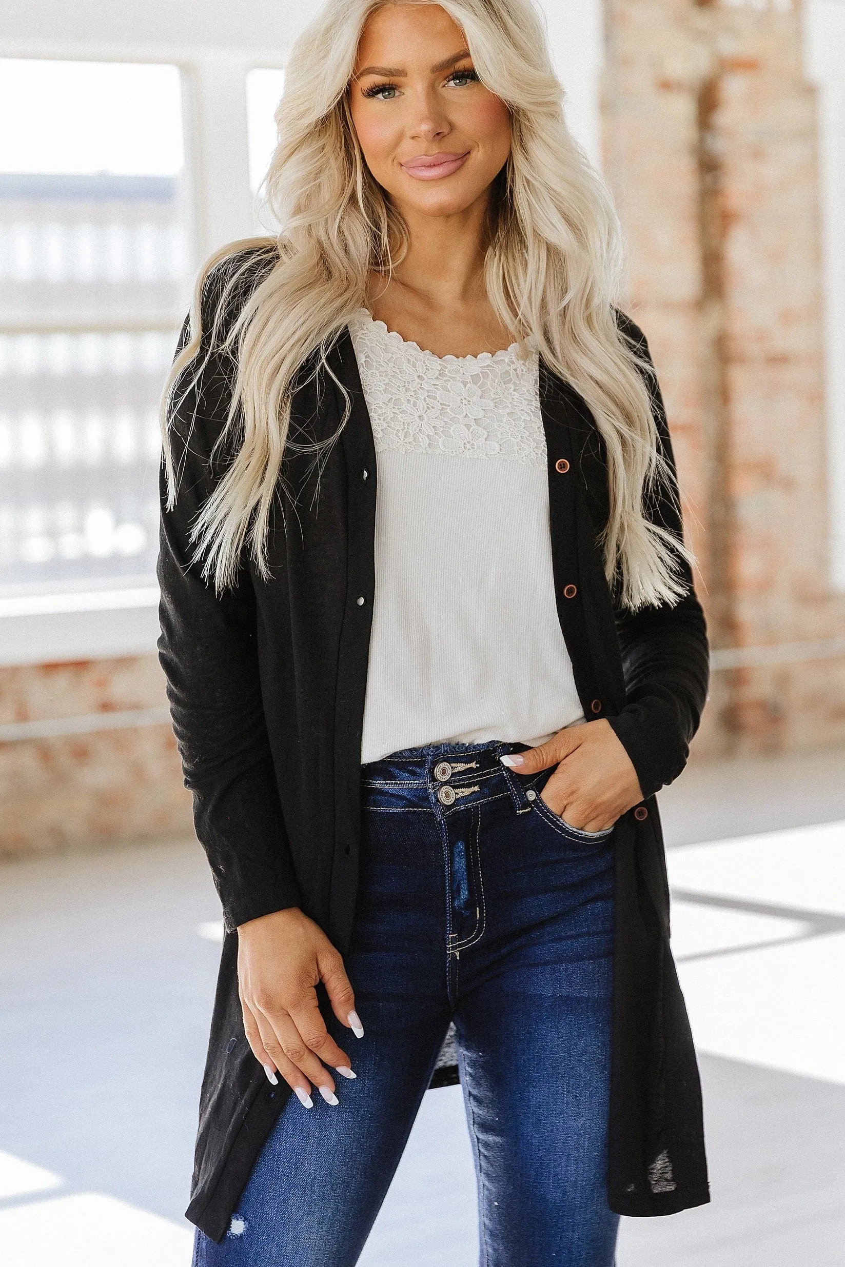 Kassidy Button Front Cardigan | S-2XL | PRE ORDER