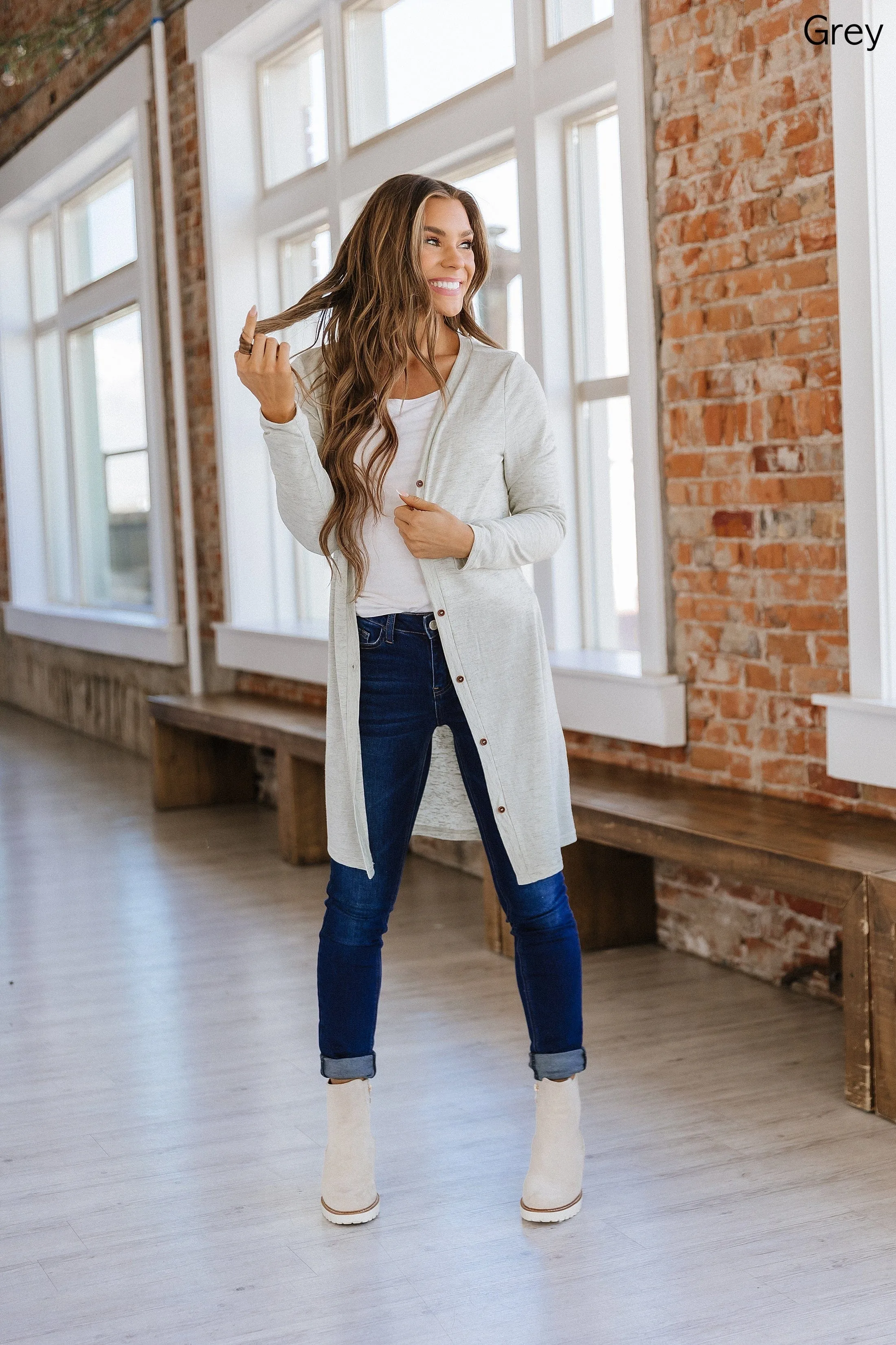 Kassidy Button Front Cardigan | S-2XL | PRE ORDER