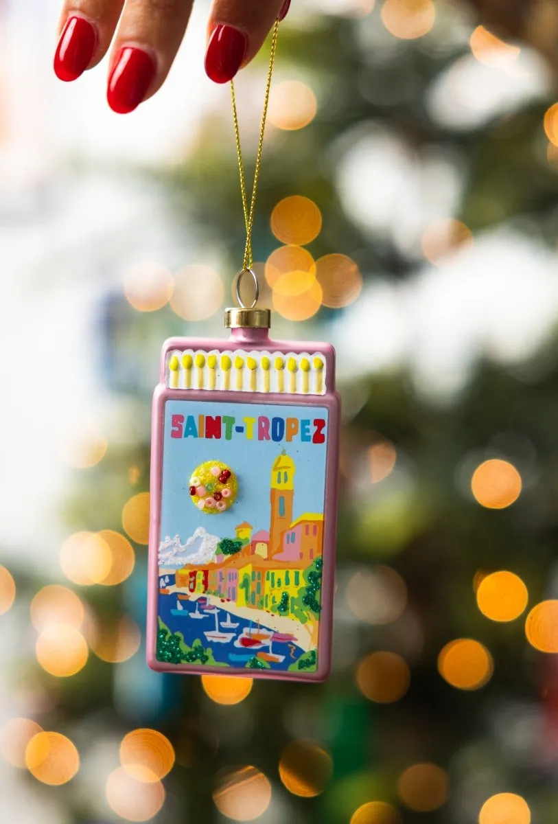 Matchbook Ornament | St. Tropez