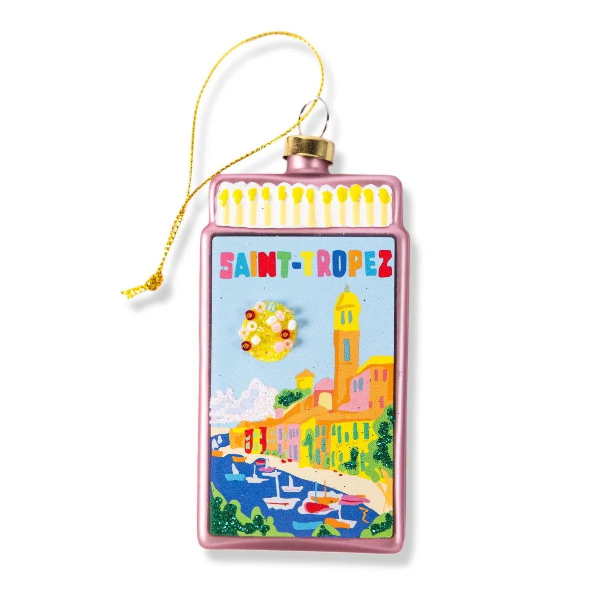 Matchbook Ornament | St. Tropez