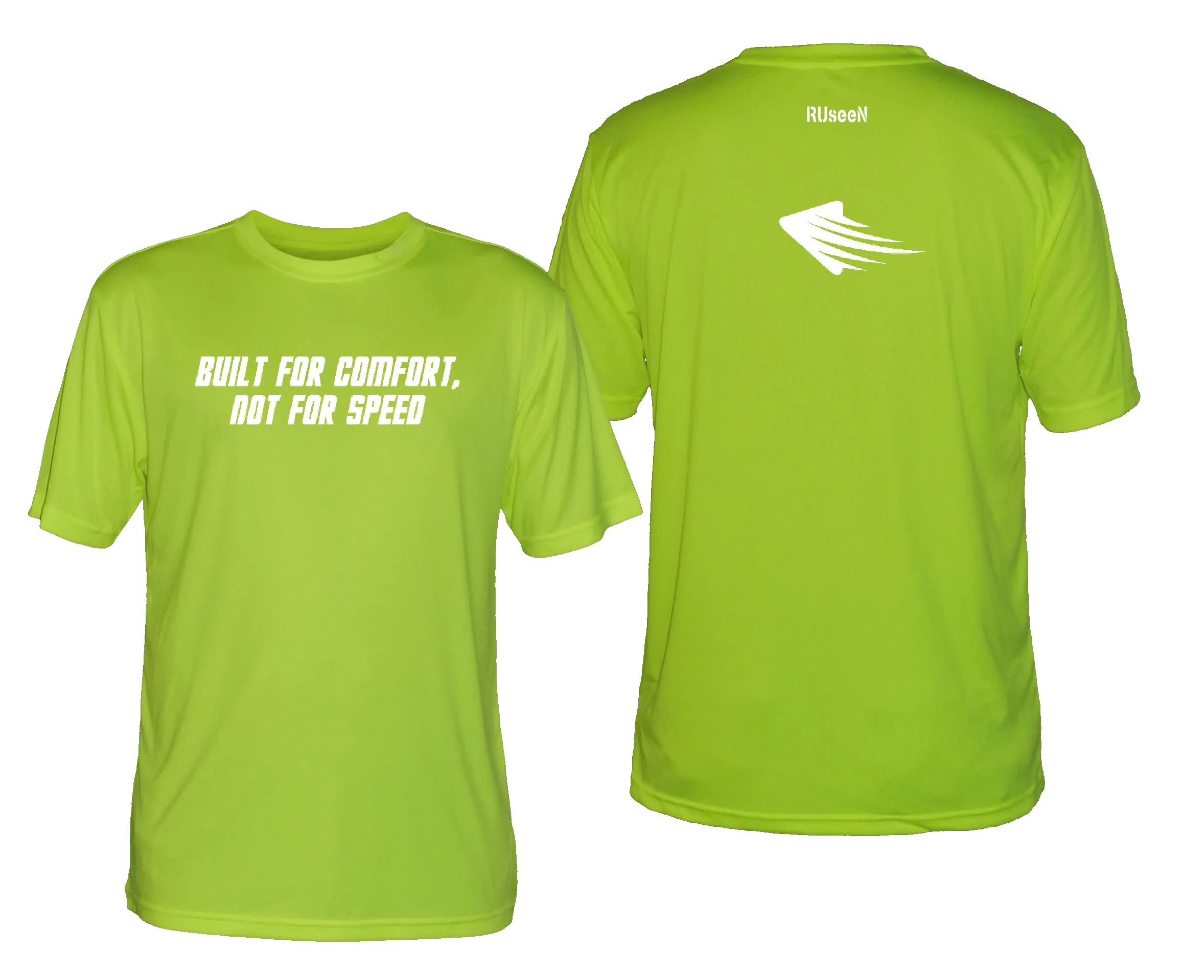 Men's Reflective Short Sleeve Shirt - Comfort Not Speed