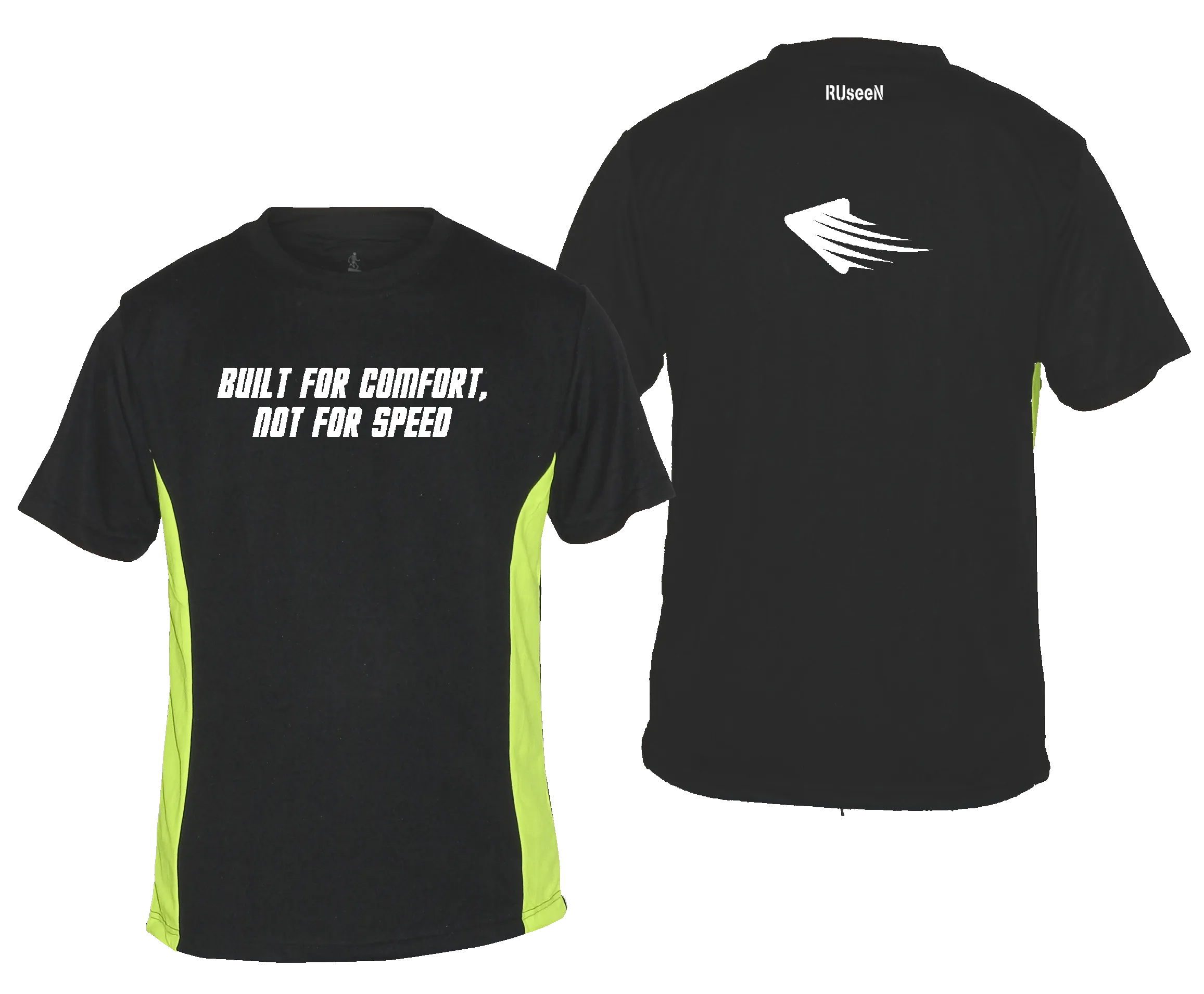 Men's Reflective Short Sleeve Shirt - Comfort Not Speed