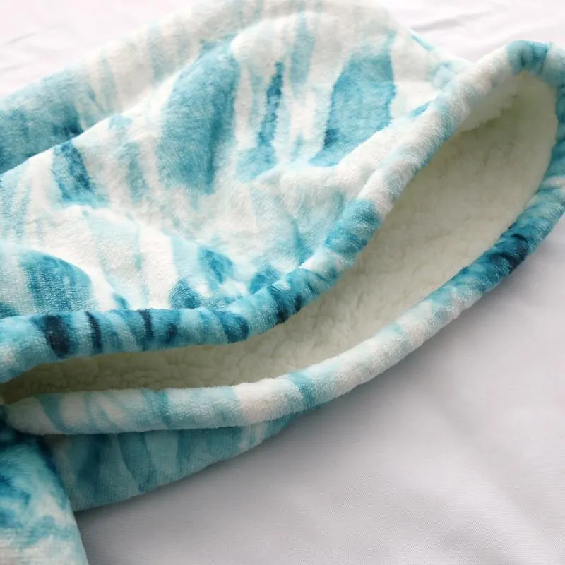 Mermaid Scales Wearable Blanket Hoodie