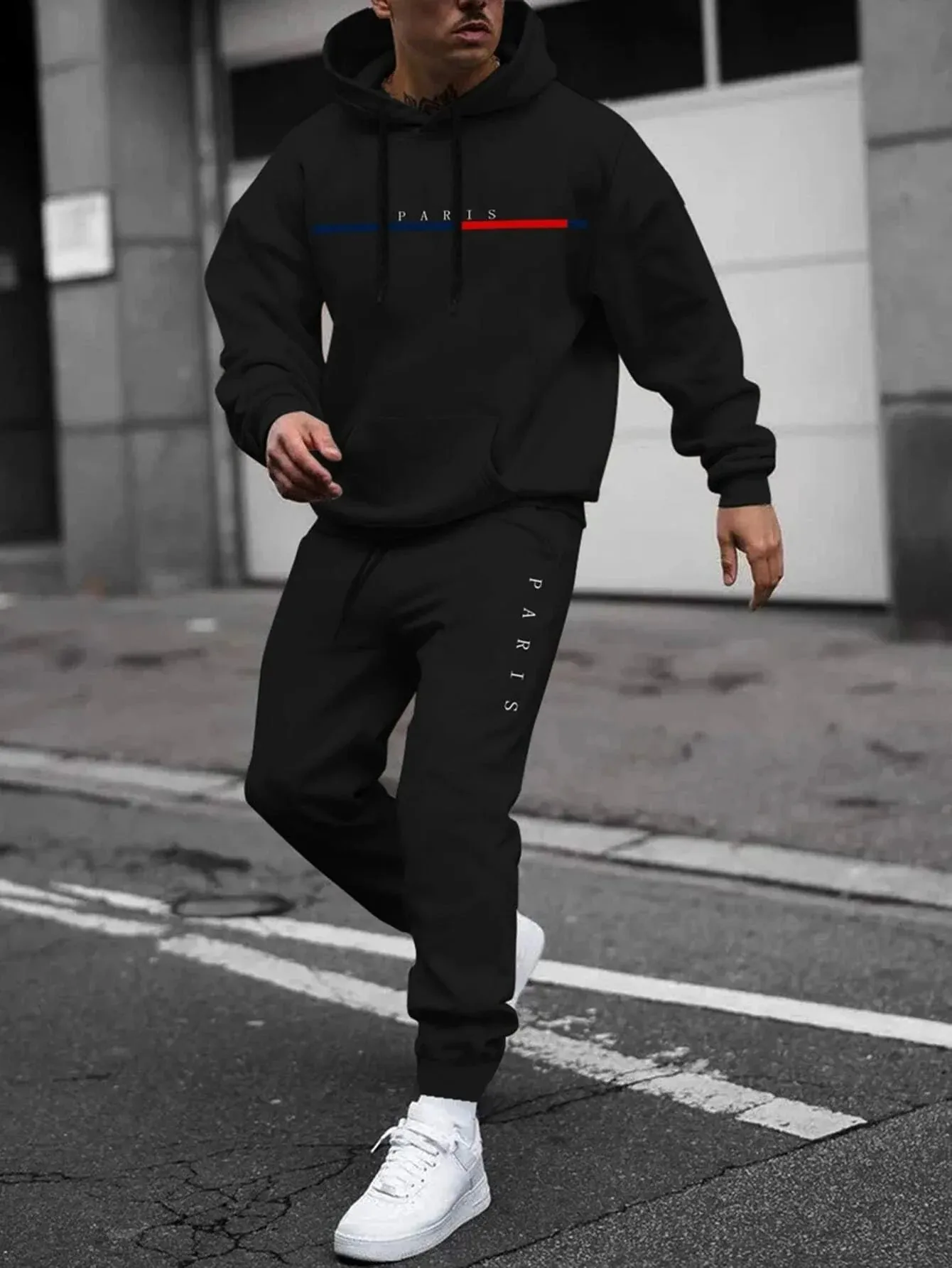 New OB Tracksuit Hooded Comfortable Suit