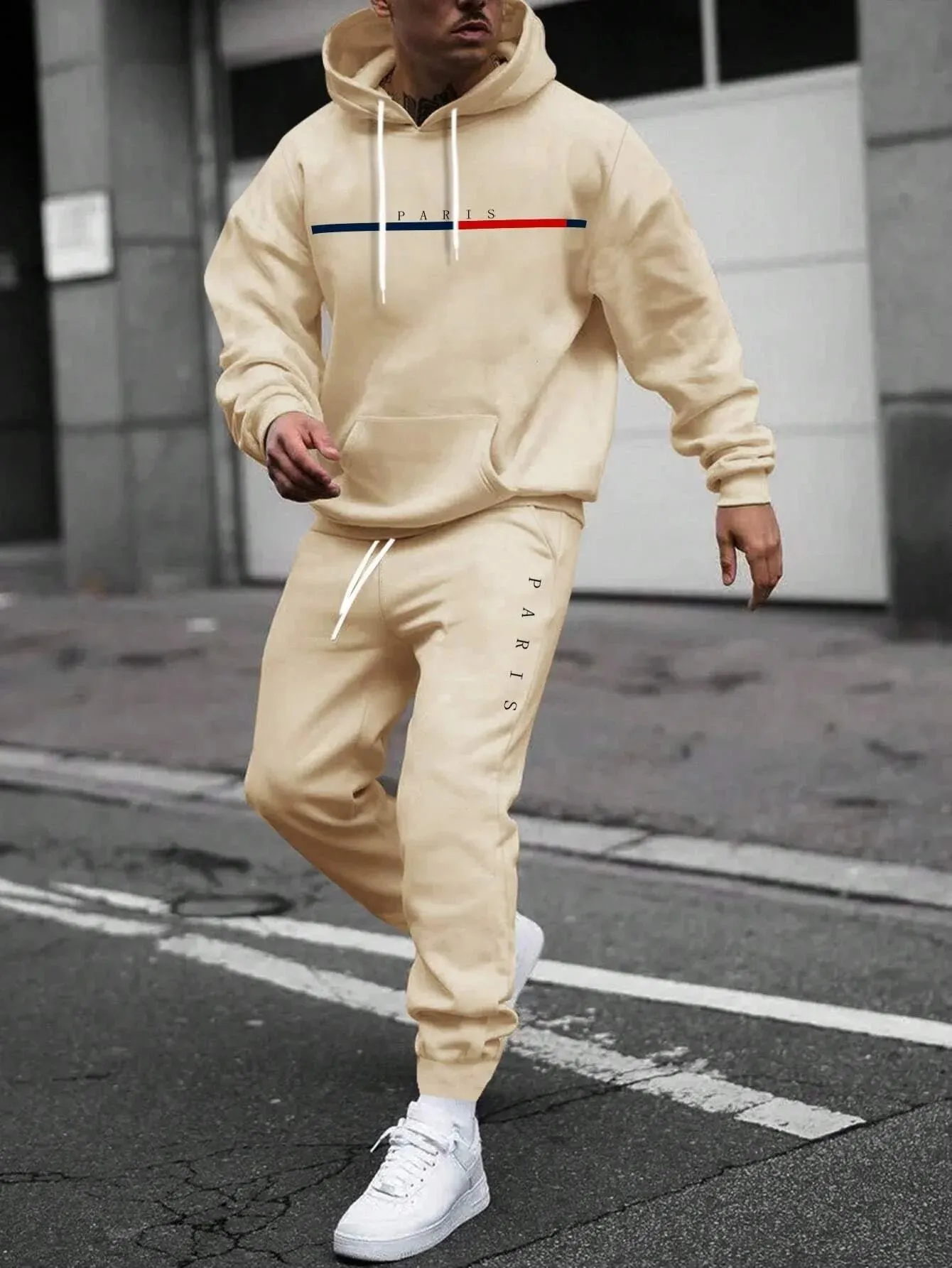 New OB Tracksuit Hooded Comfortable Suit