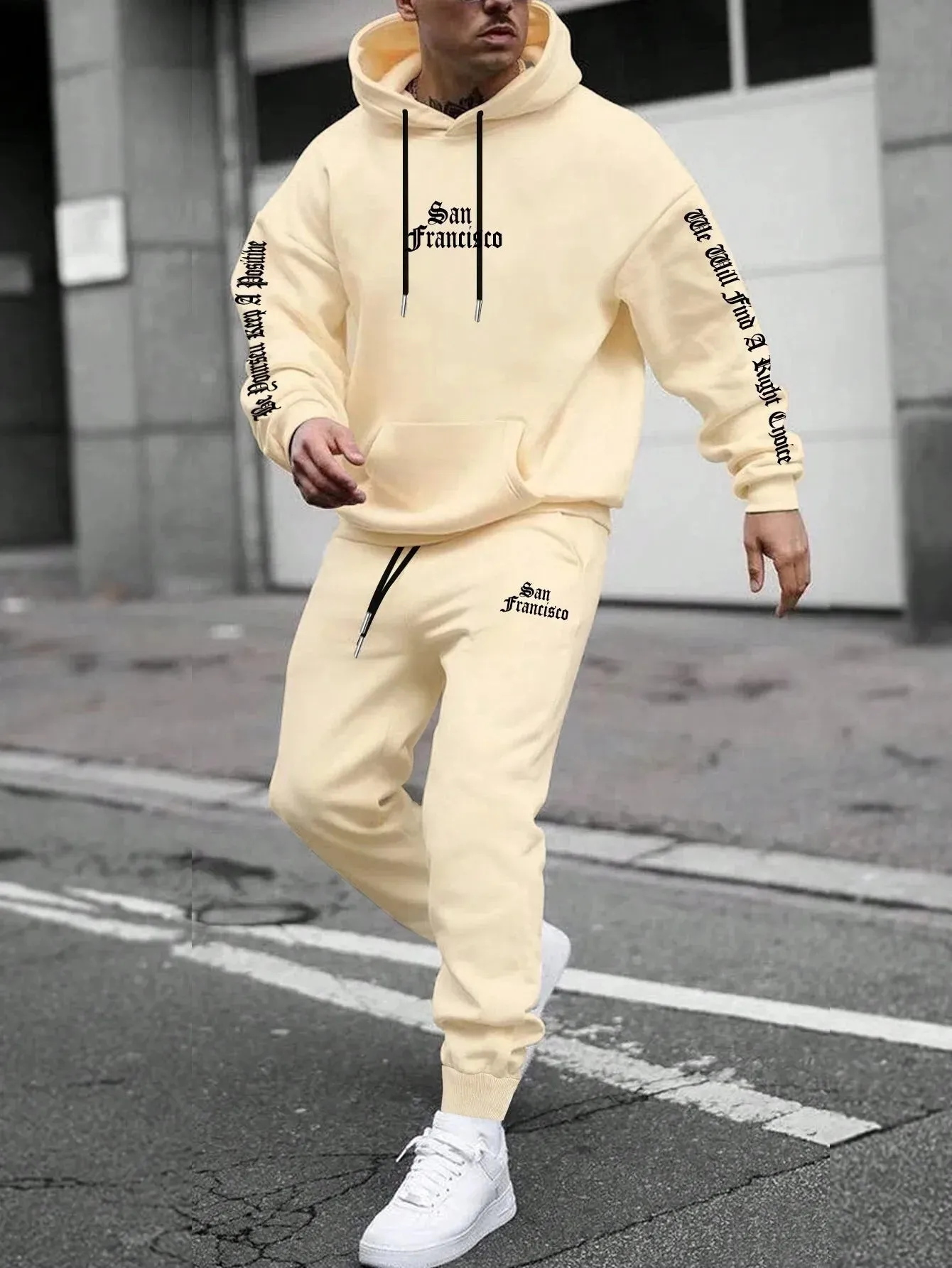 New OB Tracksuit Hooded Comfortable Suit