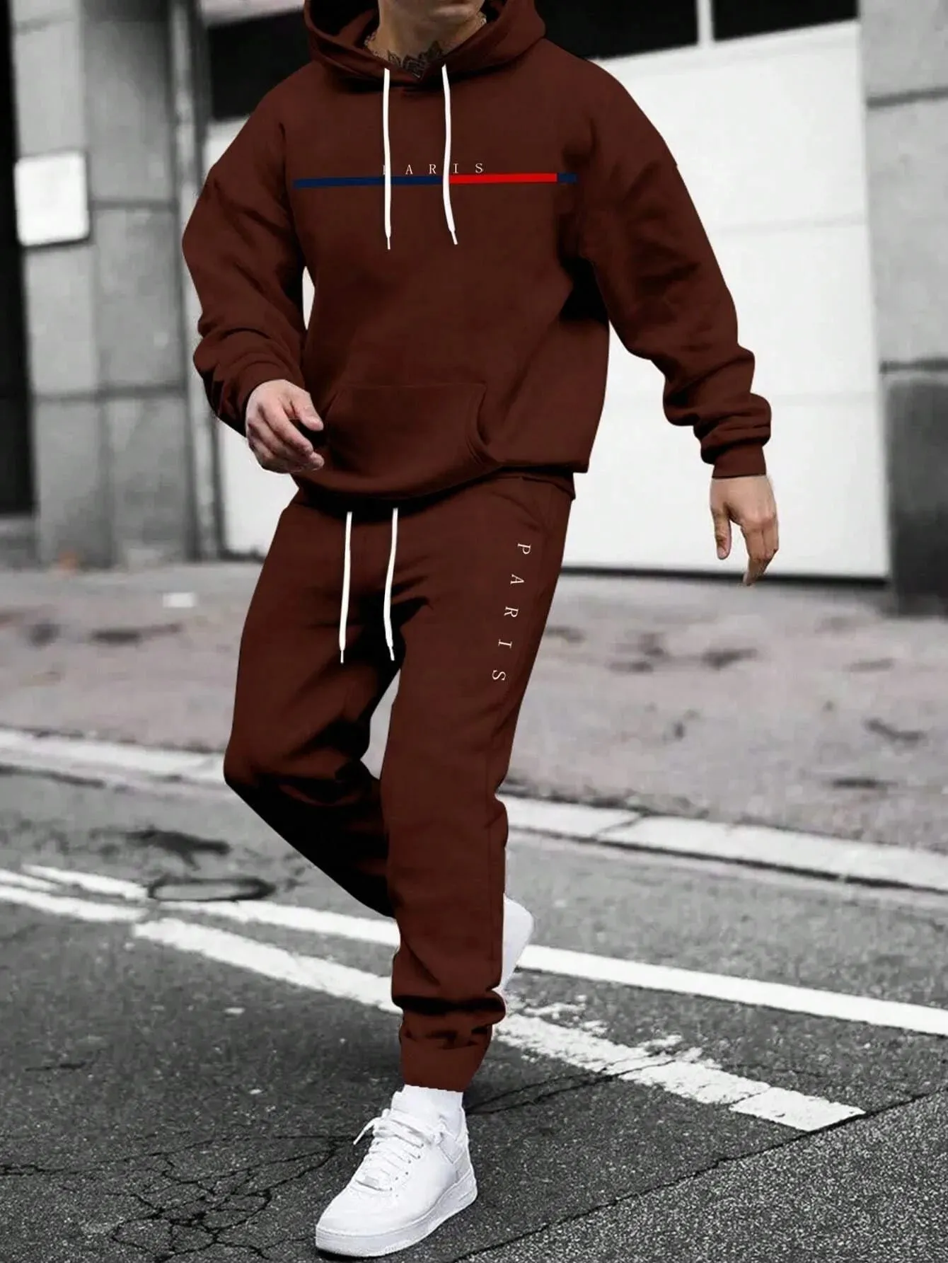 New OB Tracksuit Hooded Comfortable Suit