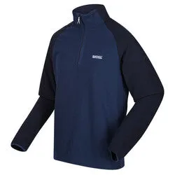 Regatta Elson II Men's Lightweight Fleece | Admiral Blue Navy