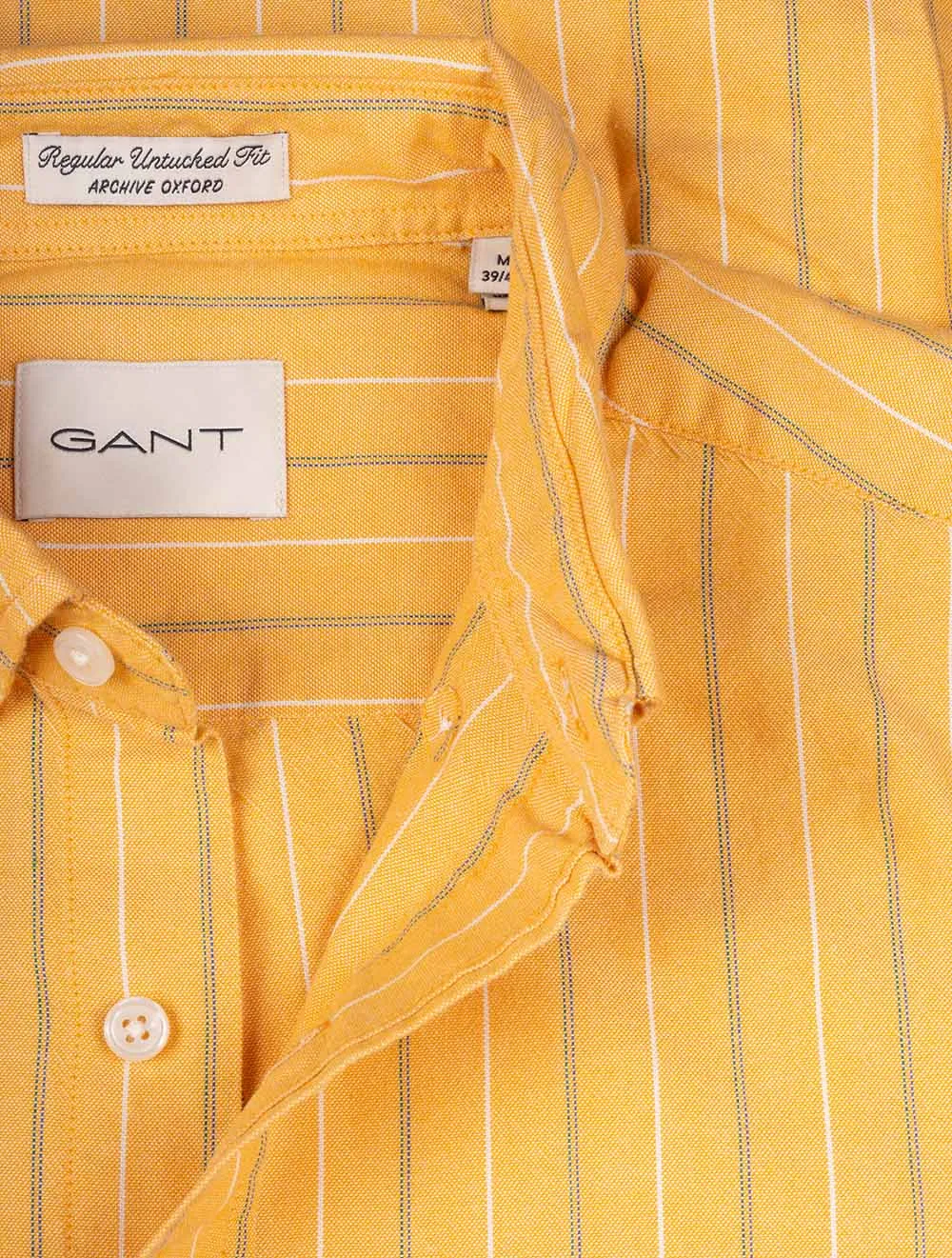 Regular Archive Oxford Stripe Shirt Medal Yellow