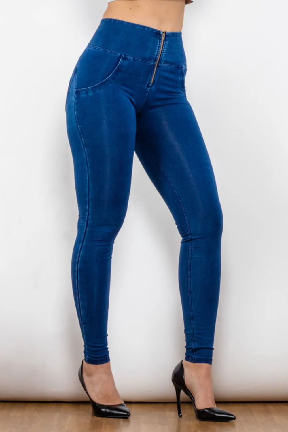 Semi Total Trainer Skinny Jeans