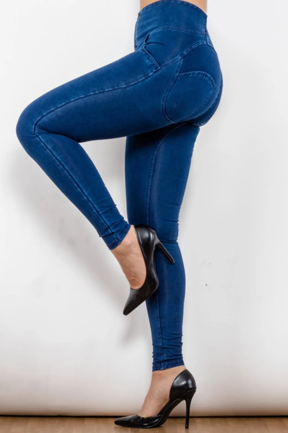 Semi Total Trainer Skinny Jeans