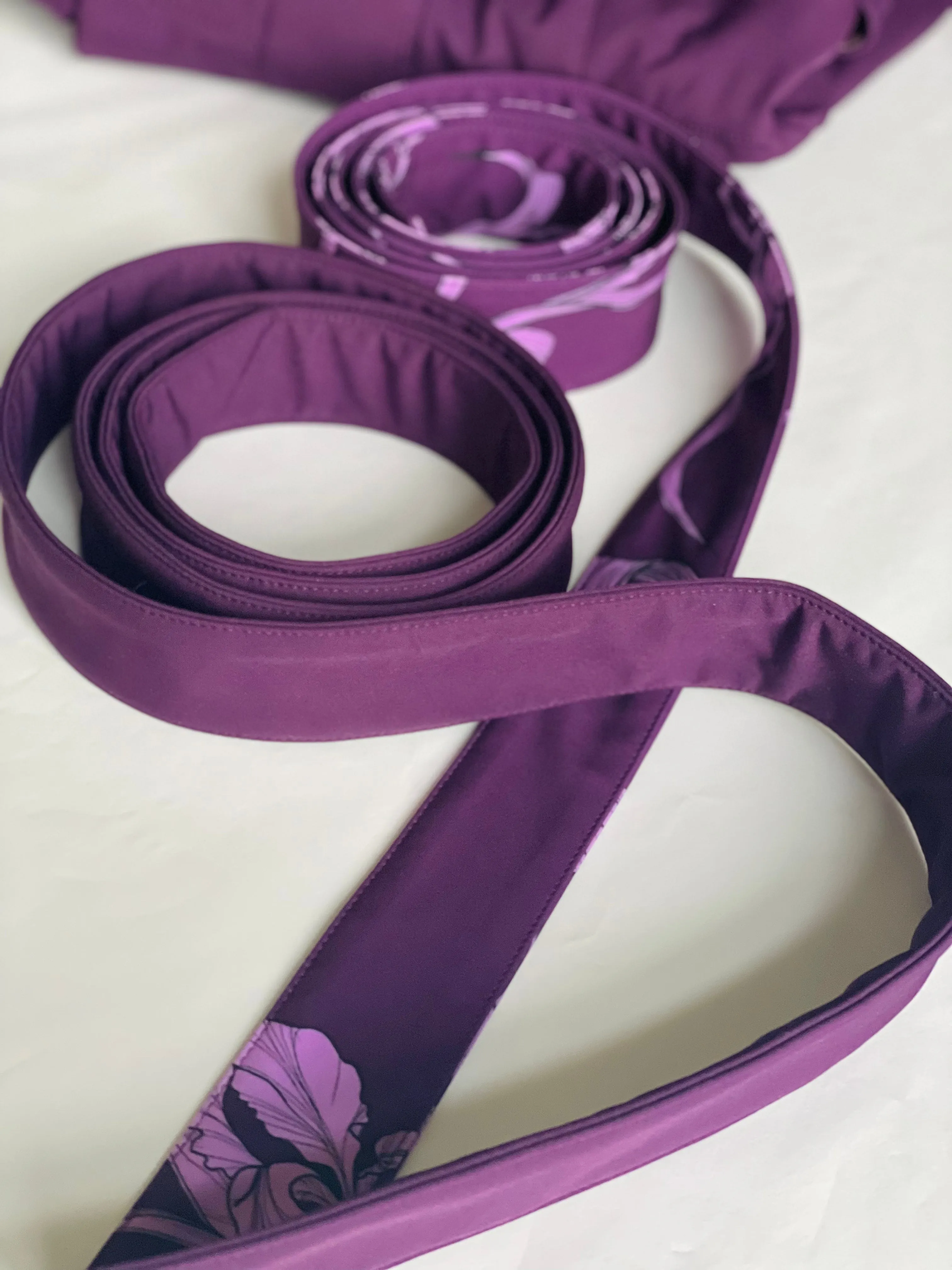 Solid Purple Color Belt | 'Ruby Purple'