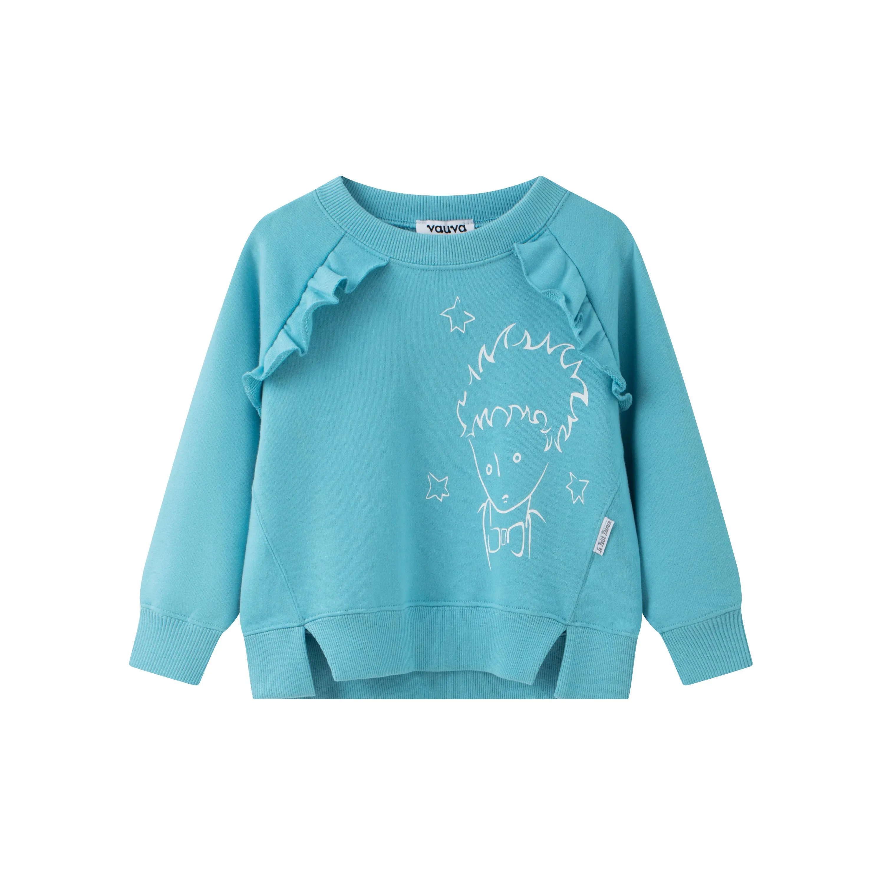 Vauva x Le Petit Prince - Girls Sweater & Dress (2 piece Set/Blue)