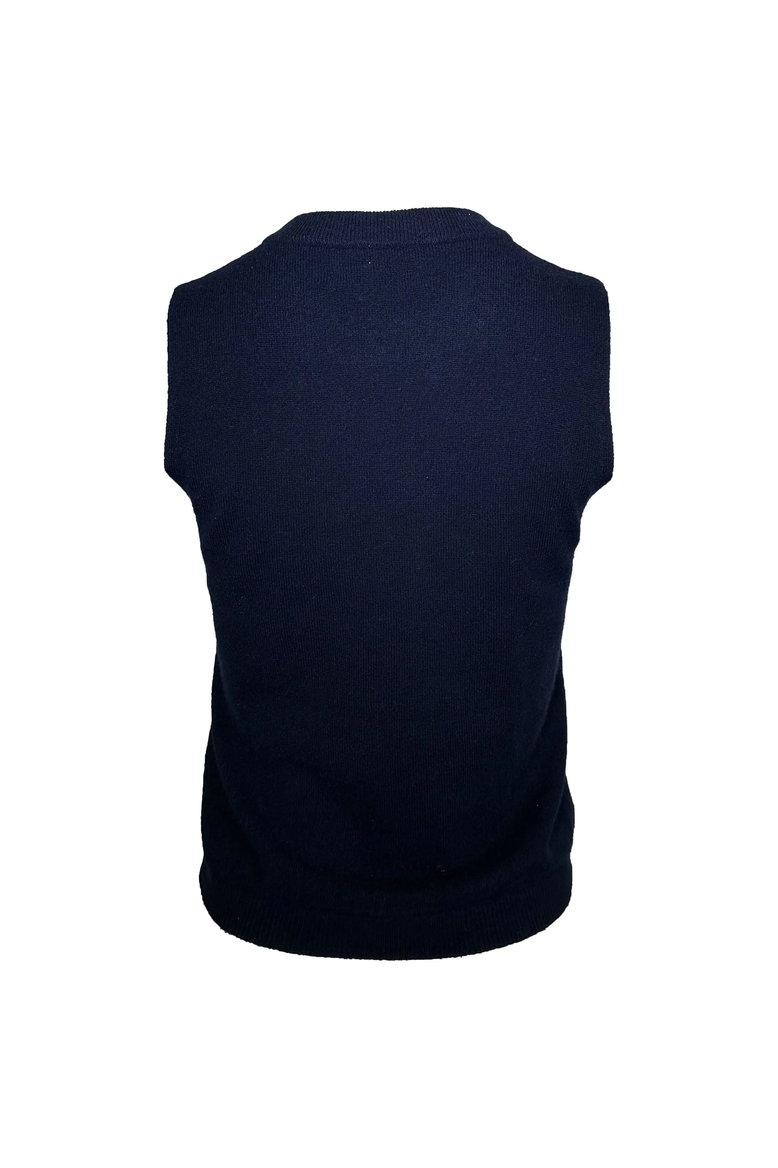 W. Cashmere Dianna Cashmere Tank 182-005R1 | Navy