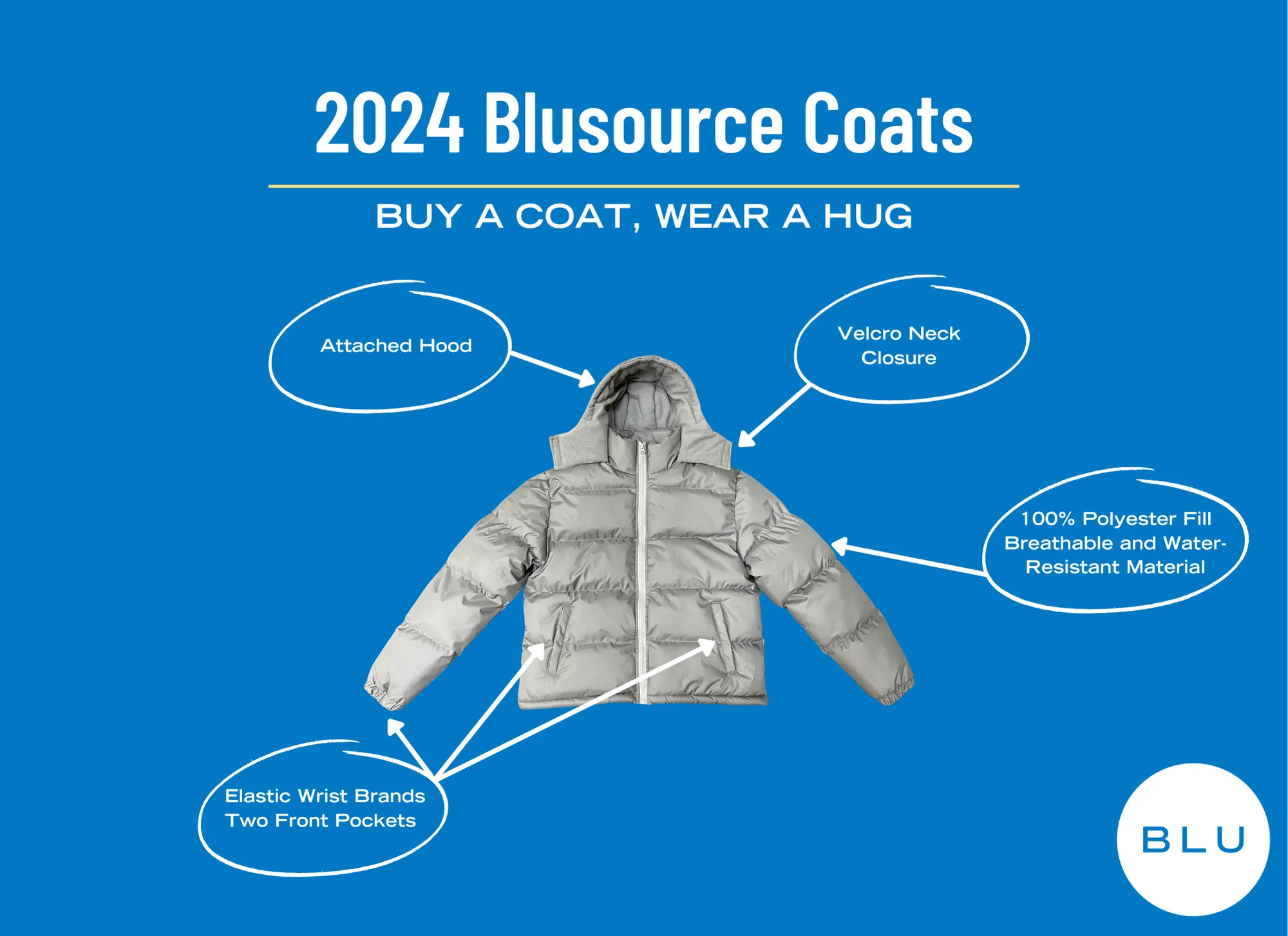 Wholesale Adult Coats - Asst Size XL / XXL