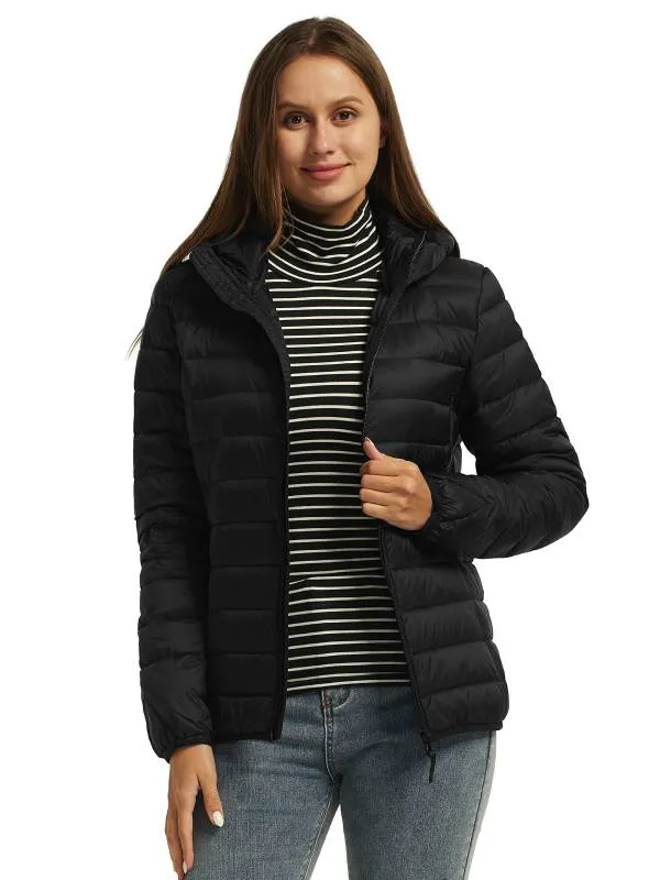 Women's Packable Down Jacket Lightweight Puffer Coat