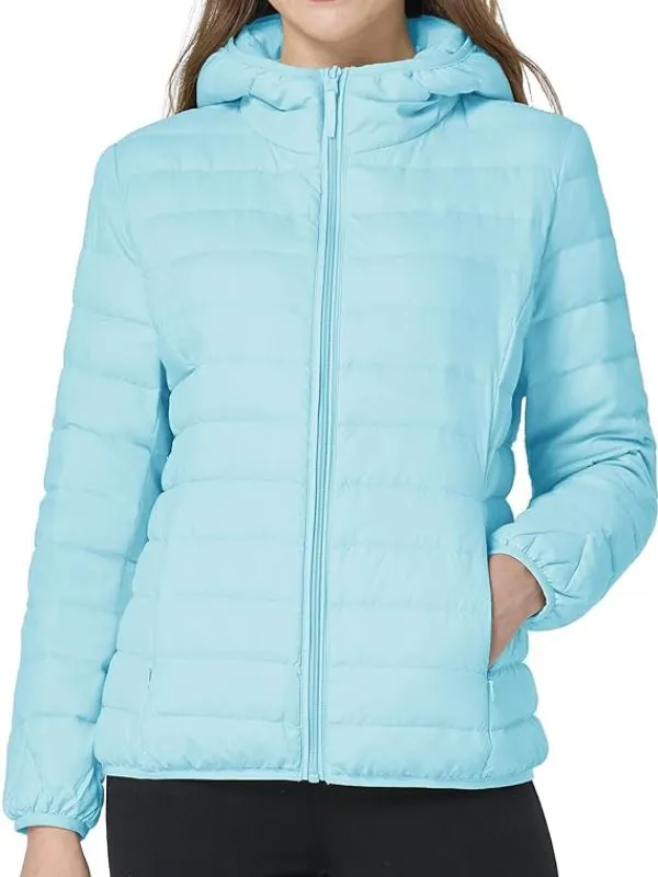 Women's Packable Down Jacket Lightweight Puffer Coat