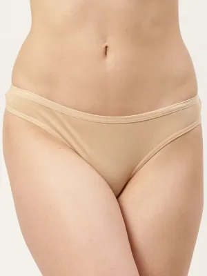 Women’s Solid Nude Low-Rise Thong Brief | SUNNY-skin-1 |